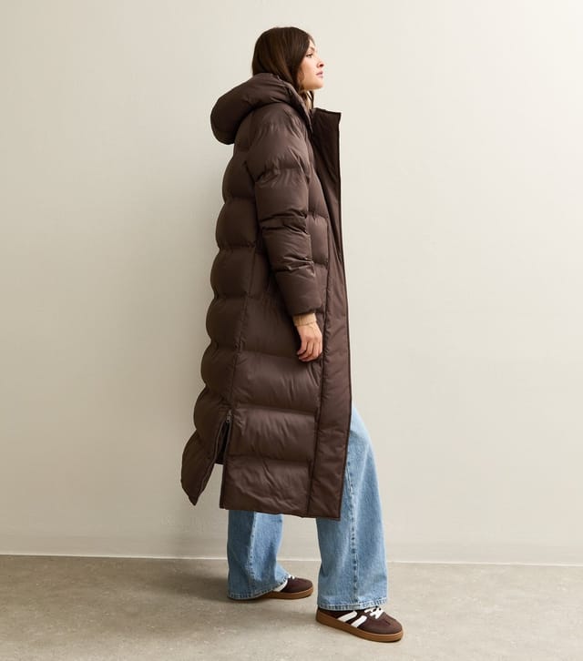 New Look Women's Tall Brown Longline Puffer Jacket New Look - 3