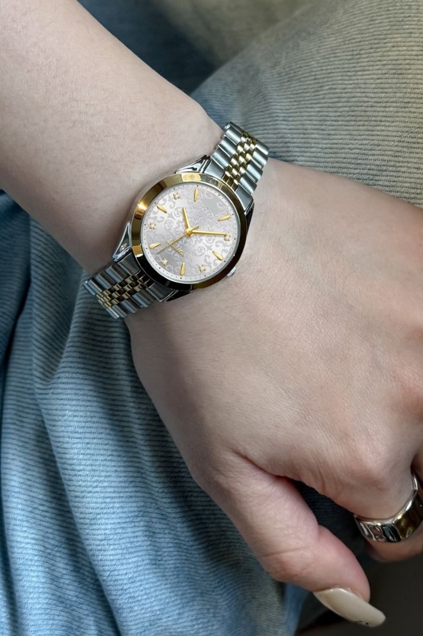 Emma Loves Diamonds Emma Loves Diamonds Women's Mayfair Watches Gold & Silver Case with a Gold & Silver Bracelet - 4