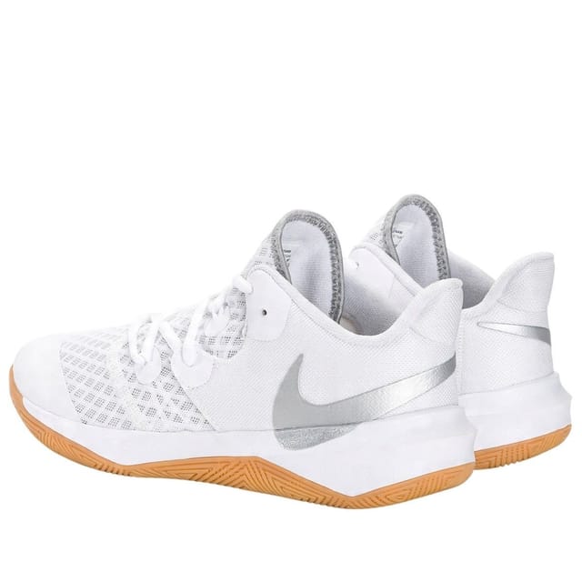 Nike Nike Men's Zoom Hyperspeed Leather Volleyball Trainers in White - 2