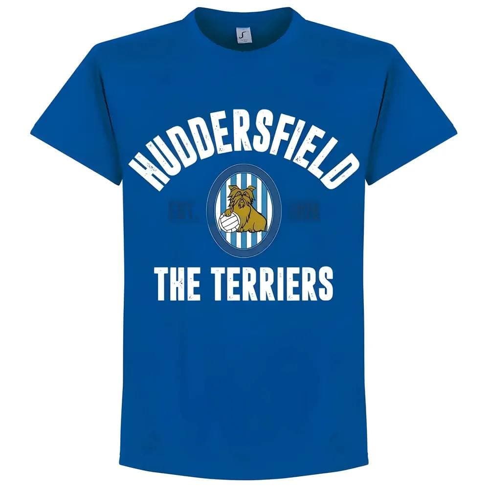 Huddersfield Huddersfield Men's Established T-Shirt - Royal in Blue