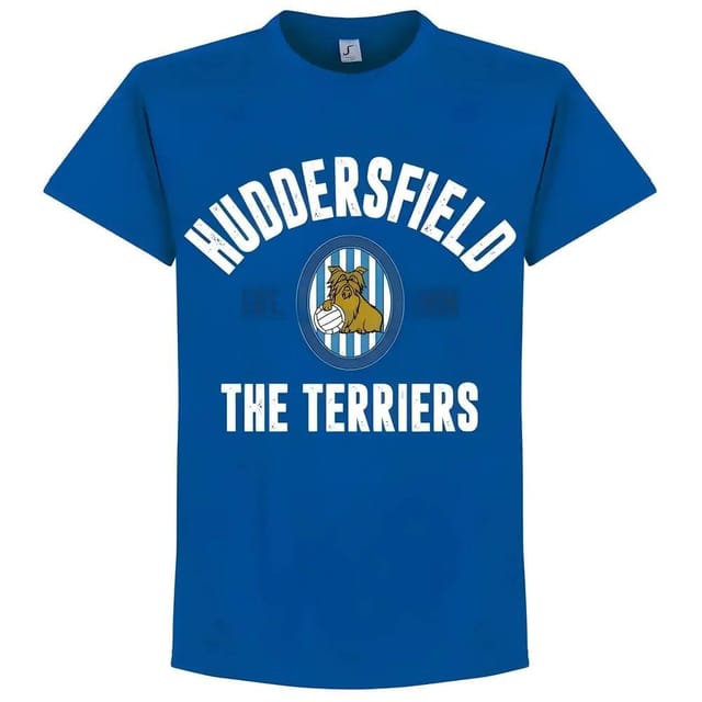 Huddersfield Huddersfield Men's Established T-Shirt - Royal in Blue - 2
