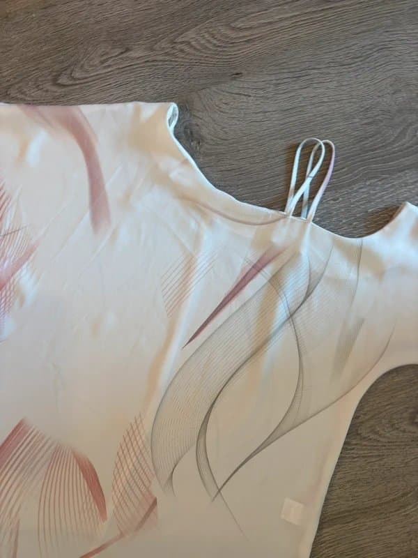 River Island River island chiffon unique blouse top size 10