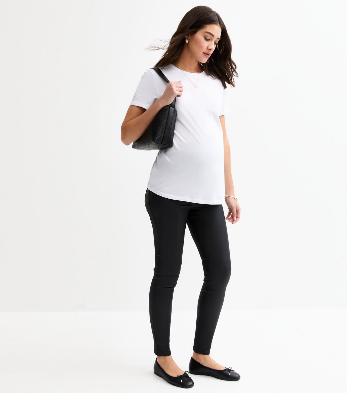New Look New Look Black Maternity Jeggings