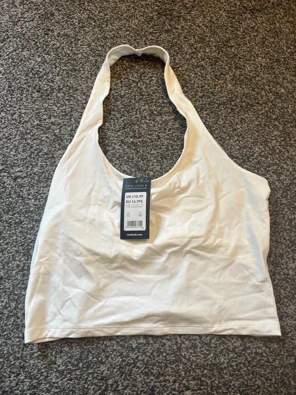 New Look Womens halter neck size 12 new
