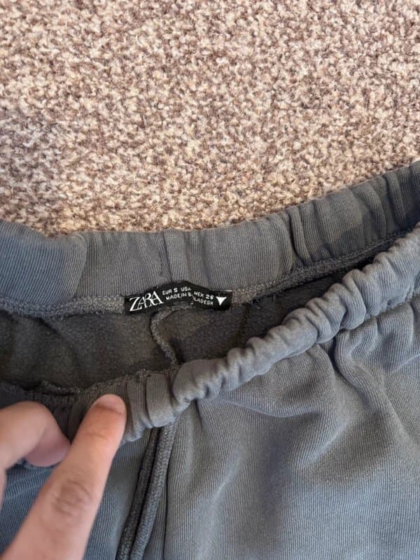 Zara Zara Baggy Joggers - Grey - S