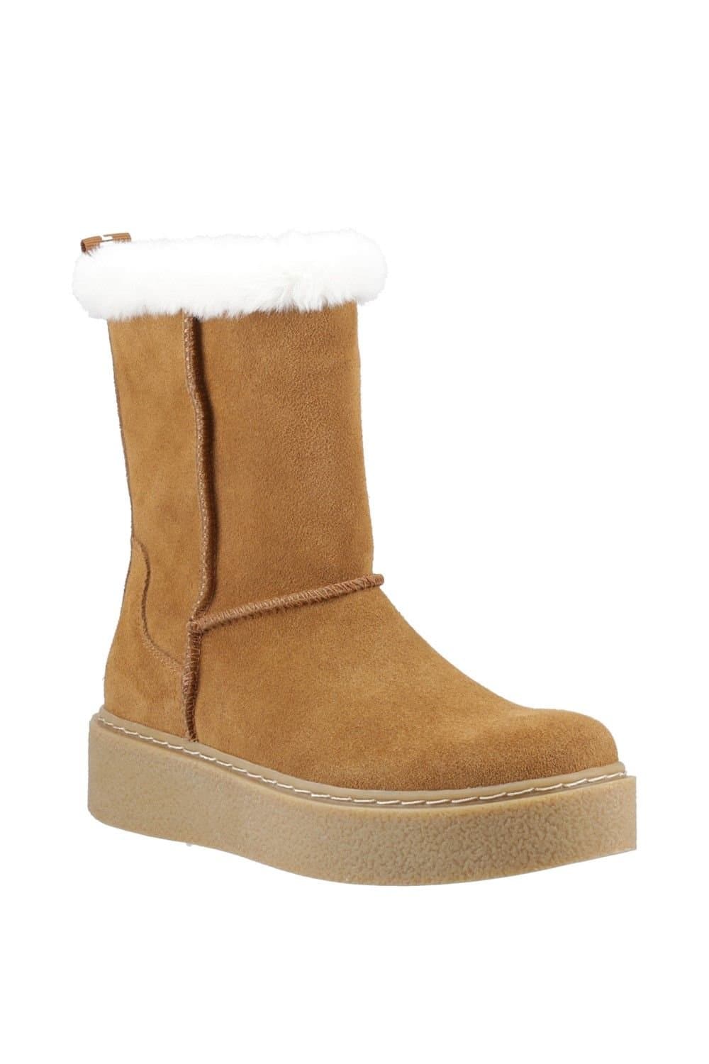 Hush Puppies Hush Puppies Women's Becca Mid Boot in Tan
