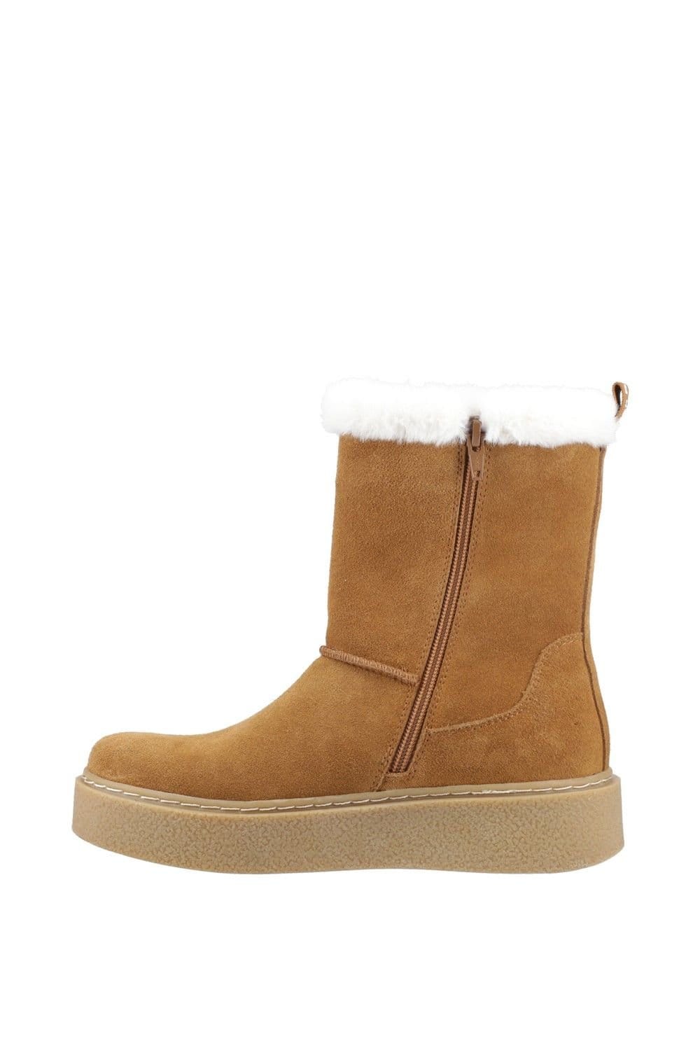 Hush Puppies Hush Puppies Women's Becca Mid Boot in Tan - 4