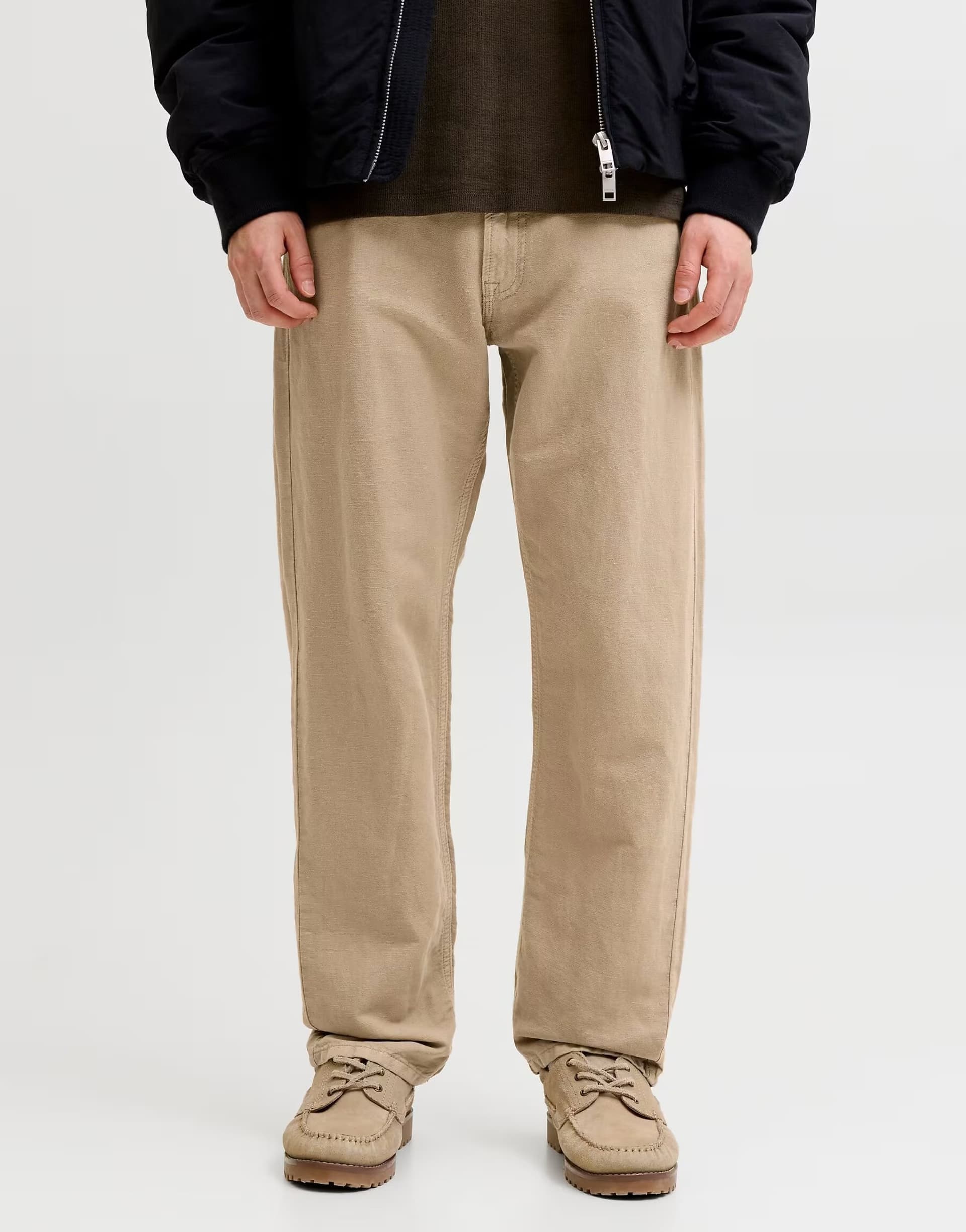 ASOS Jack & Jones Trousers in lemon pepper