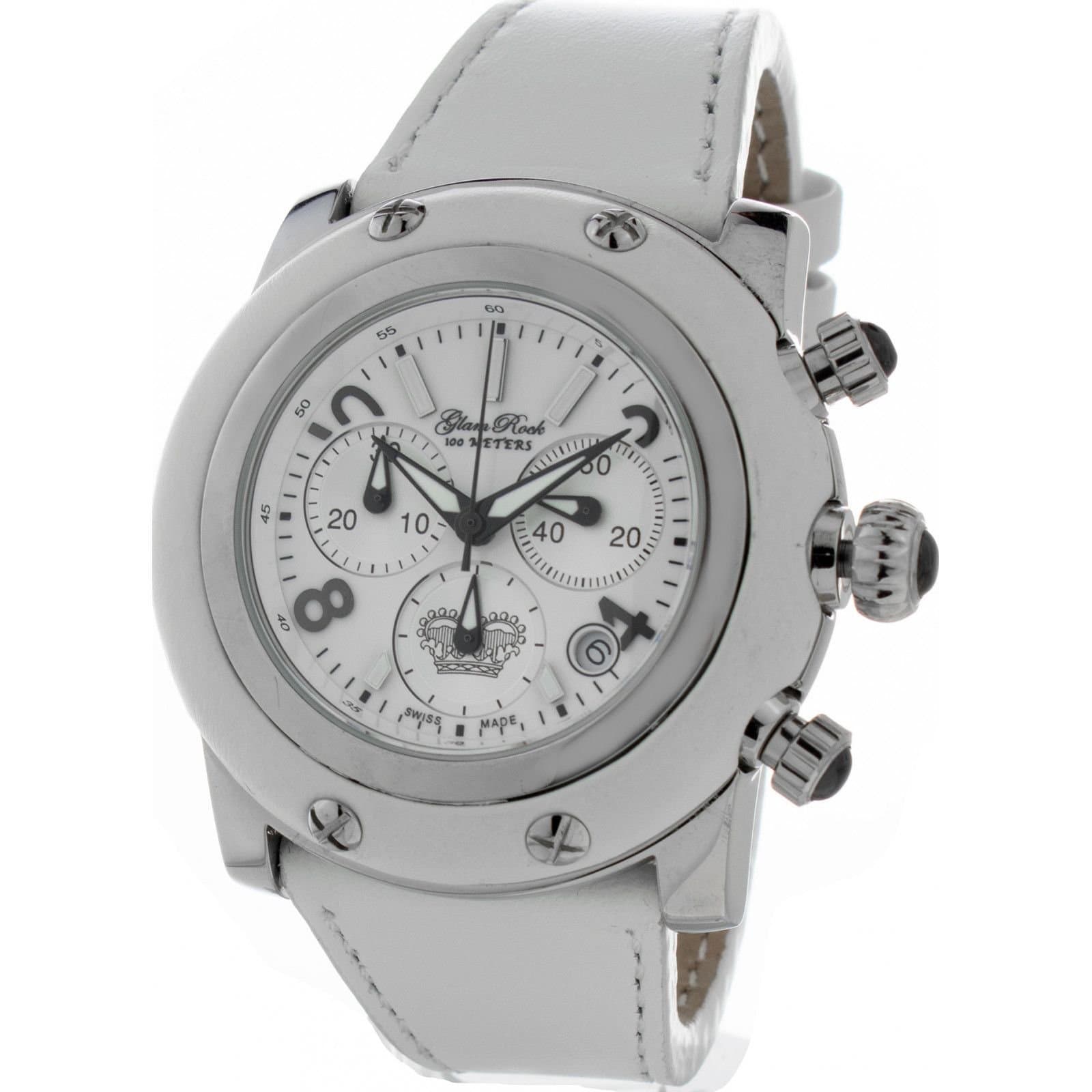 Glam Rock Glam Rock Women's GR10101W 46mm Quartz Watch in White
