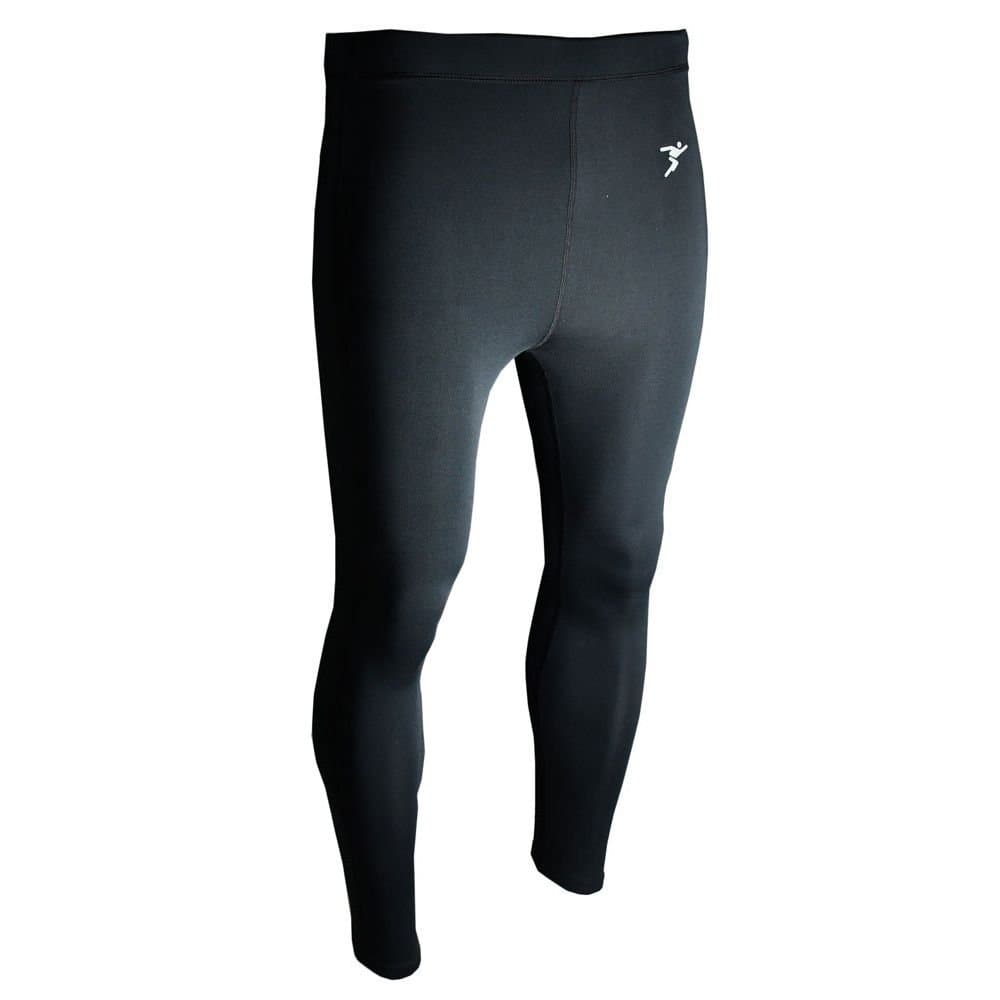 Precision Precision Men's Essential Baselayer Sports Leggings in Black