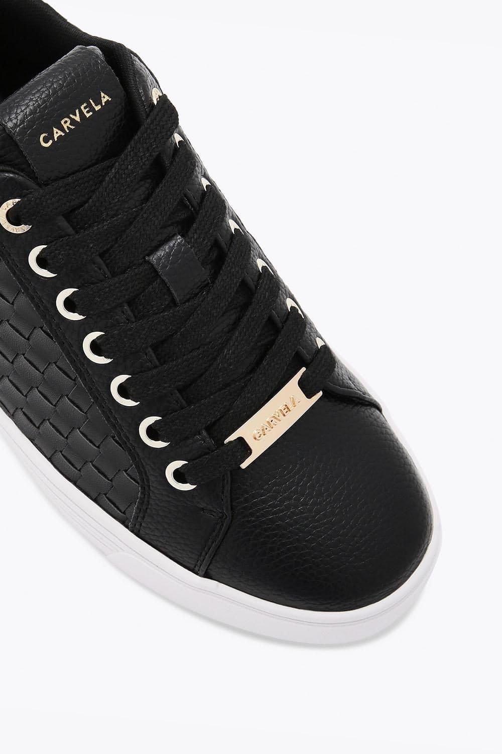 Carvela Carvela Women's 'Daze Weave' Trainers in Black - 4