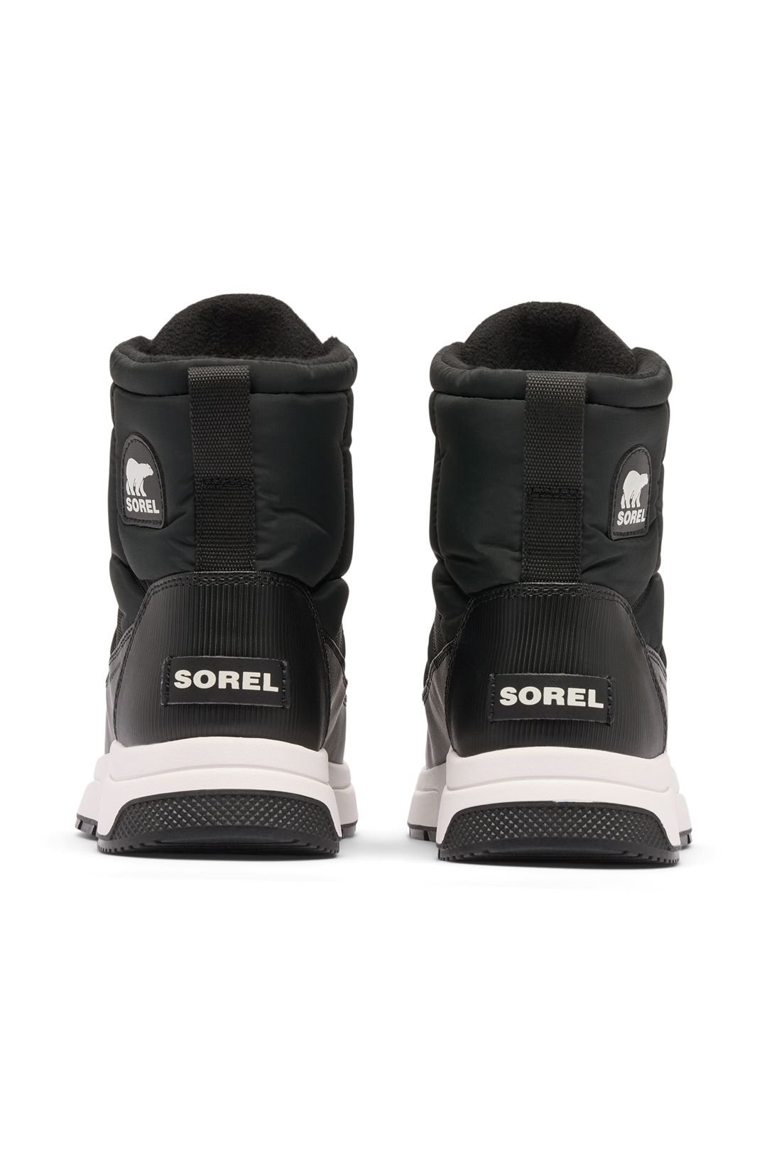 Sorel Sorel Women's WHITNEY III MID BOOT BLACK, SEA SALT in Black - 4