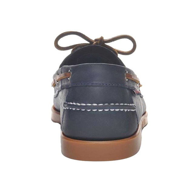 Sebago Sebago Men's Portland Leather Boat Shoes in Navy - 2