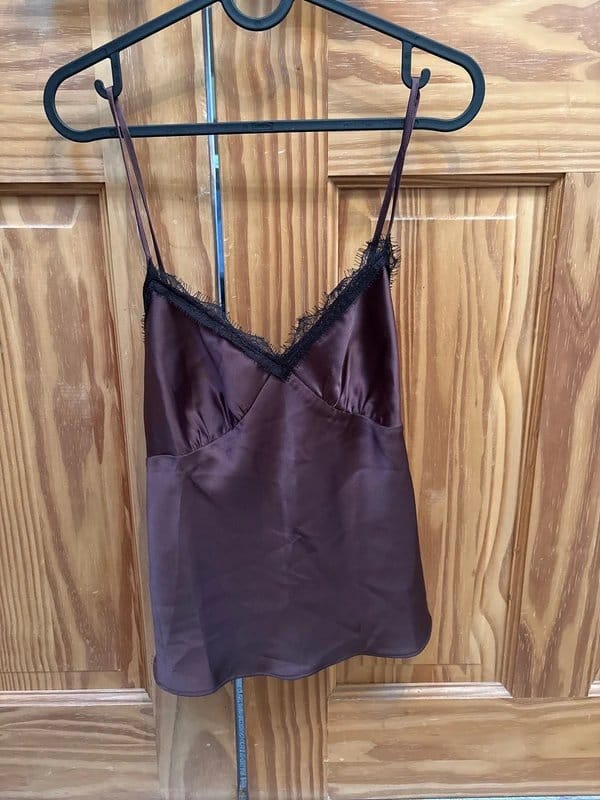 Topshop Silky/satin feel cami going out top - 1