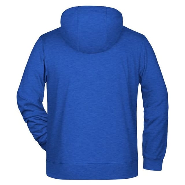 James and Nicholson James and Nicholson Men's Full Zip Hoodie in Royal - 2