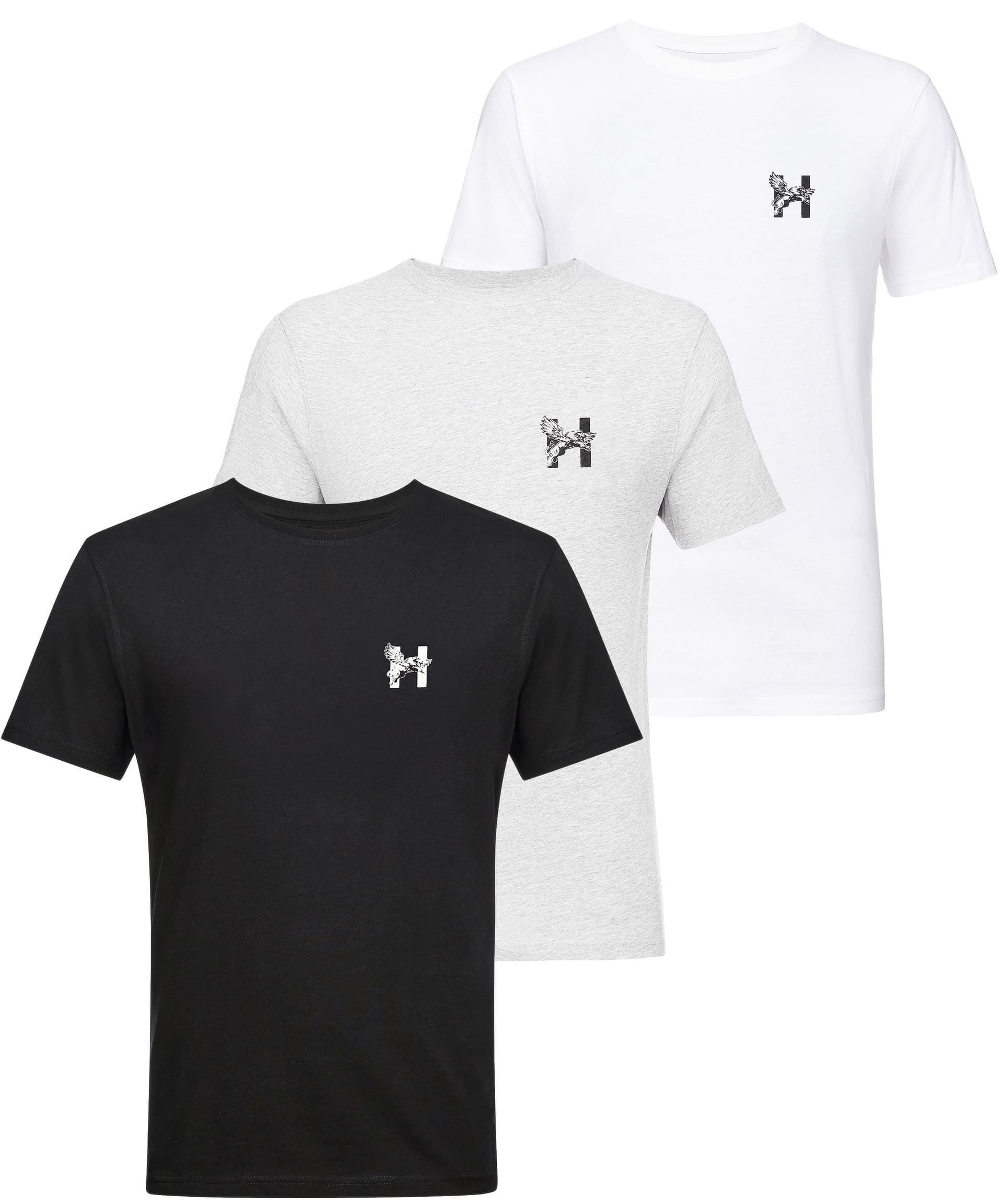 Henleys Henleys Men's Triphen 3 Pack T-Shirt