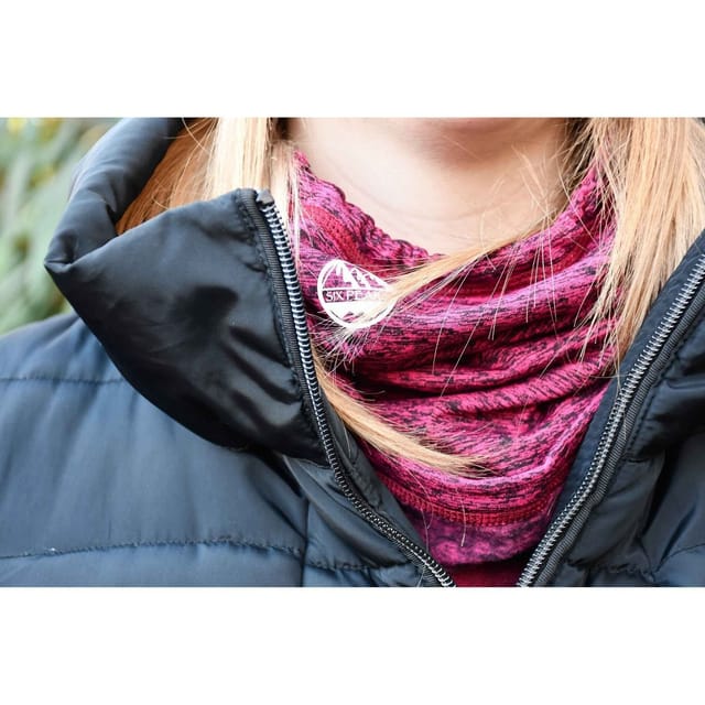 Six Peaks Six Peaks Men's Winter Neck Warmer in Pink - 3