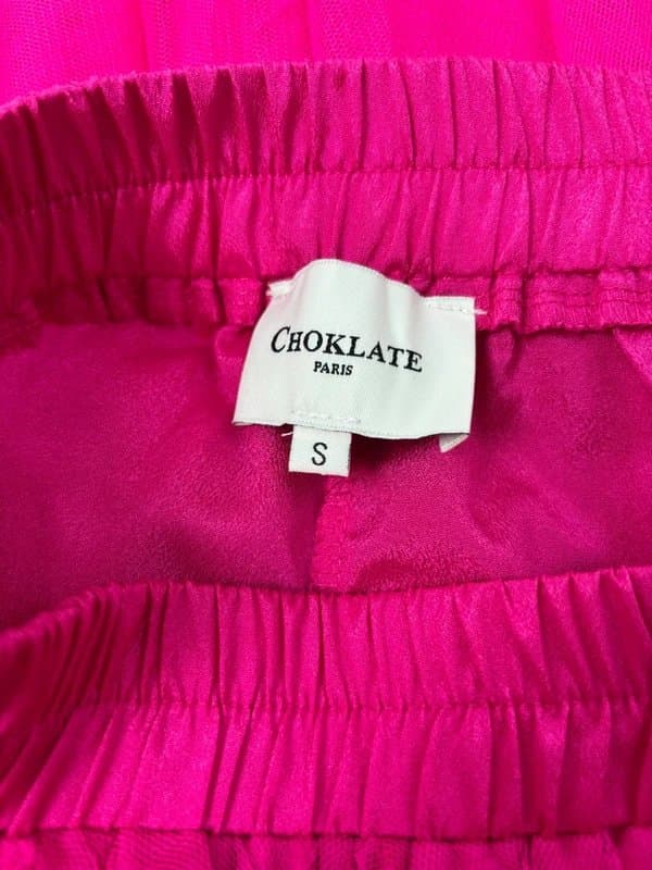 Choklate 💞 Choklate Paris Hot Pink Tulle Midi Skirt Size S