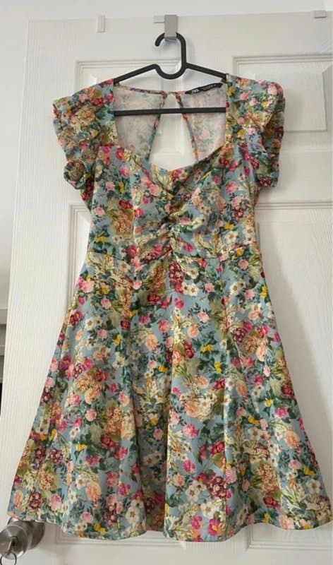 Zara Zara mini satin dress