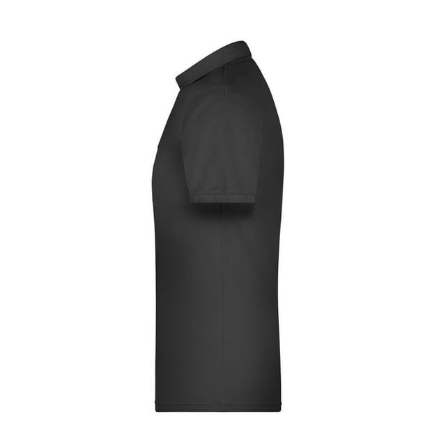 James and Nicholson James and Nicholson Men's Bio Workwear Polo Shirt in Black - 3