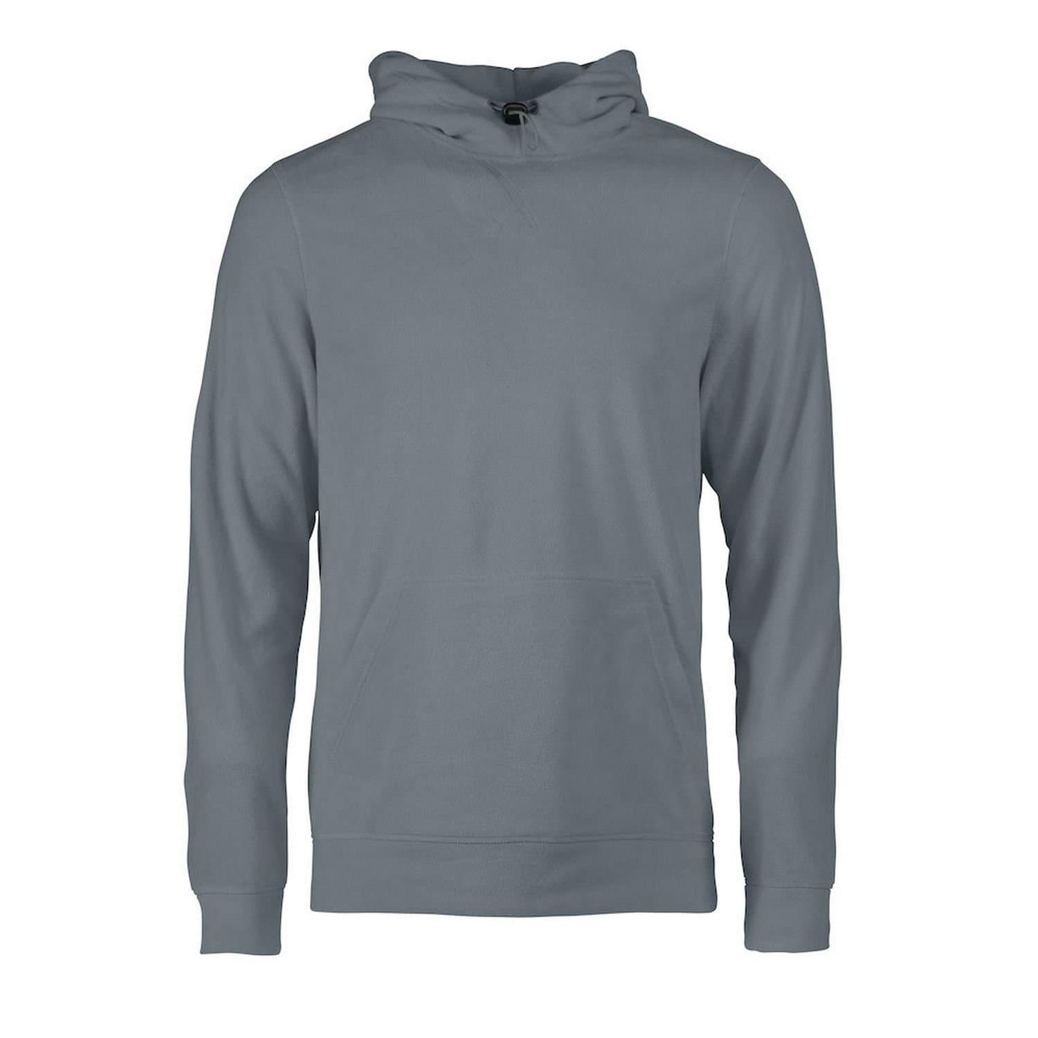The Printers Choice The Printers Choice Men's Switch Fleece Hoodie in Grey