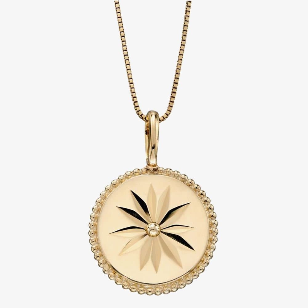 T.H.Baker T.H.Baker Gold Wellness Symbol Necklace