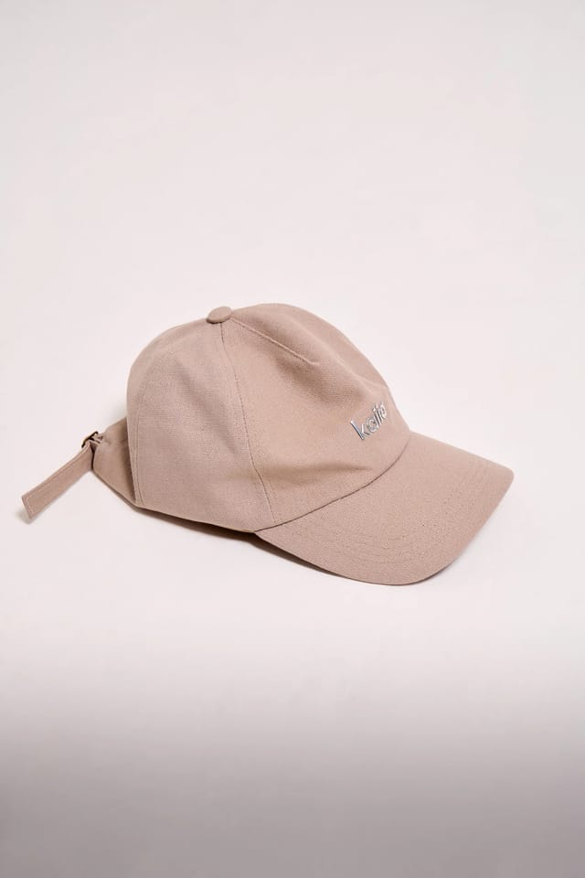 Kaiia Kaiia Chrome Logo Cap Grey Taupe - 3