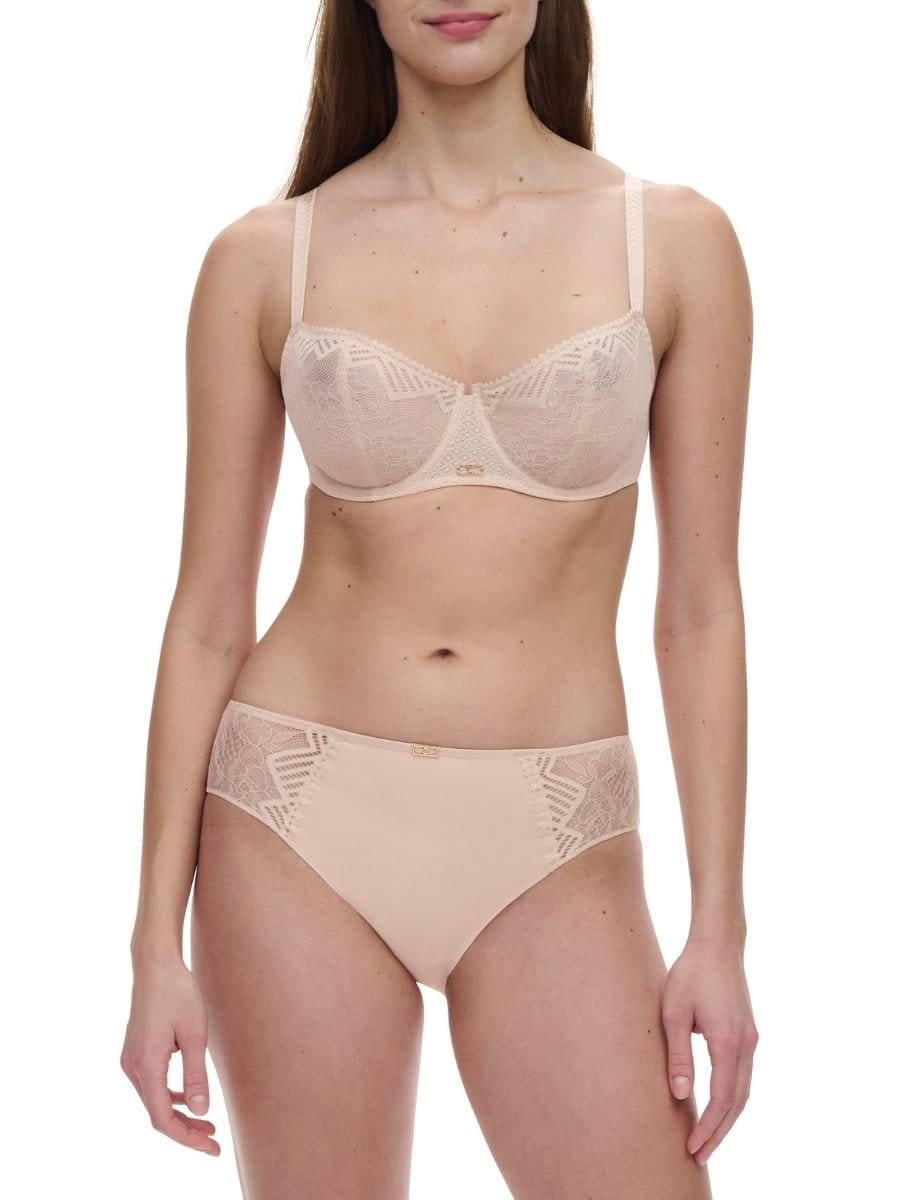Chantelle Chantelle Women's Origins Half Cup Bra in Beige - 4