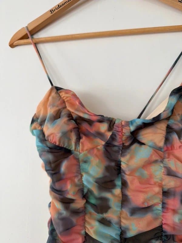Bershka Bershka ruched mini dress