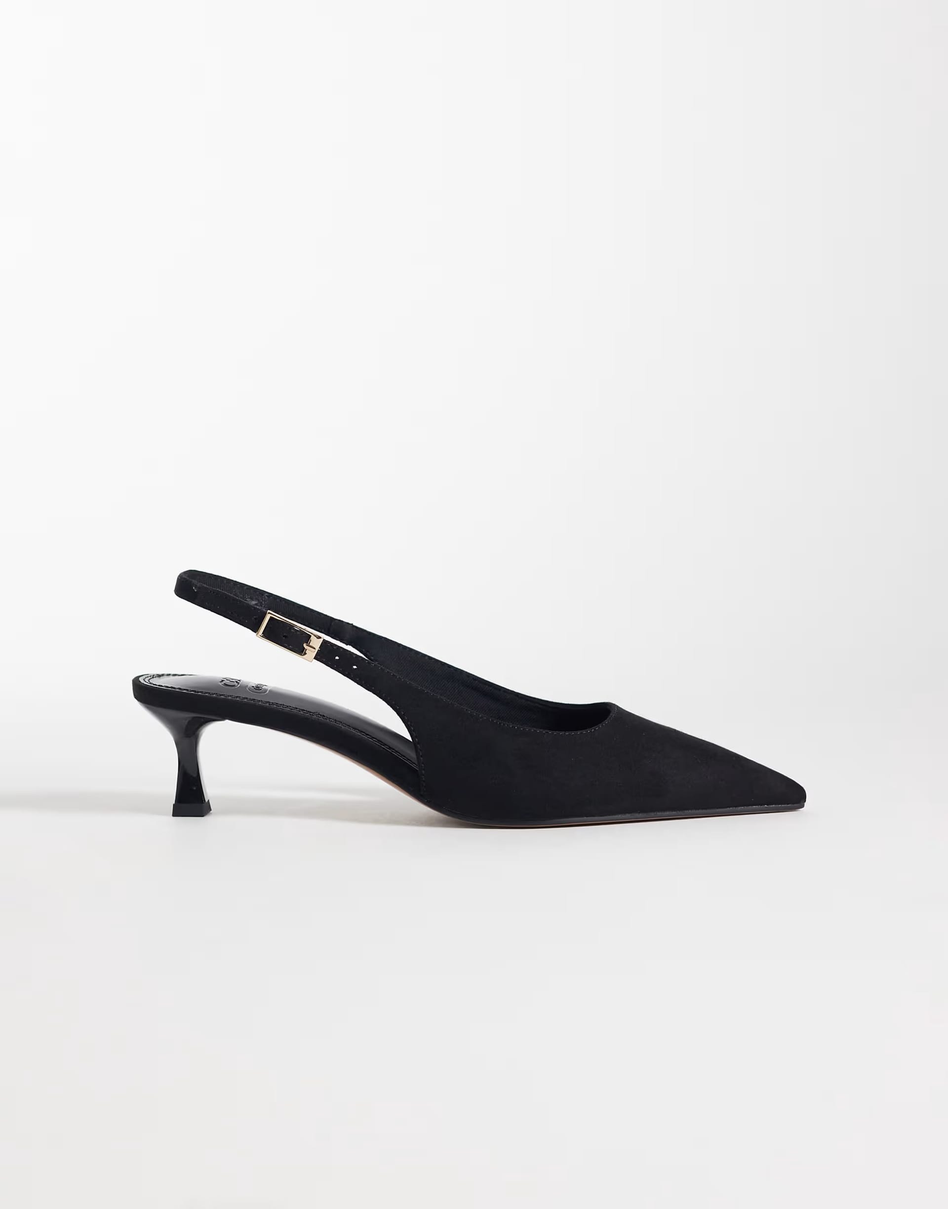 black suedette