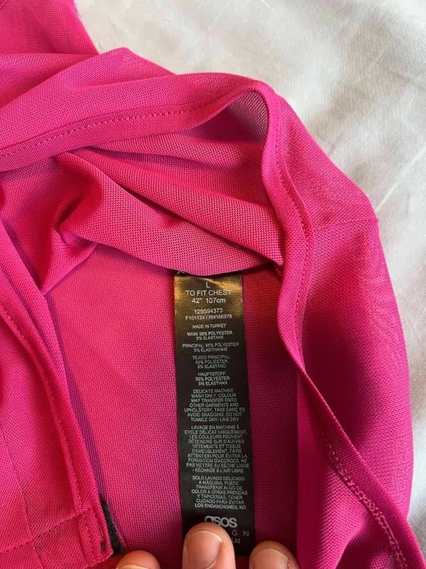 ASOS Design ASOS Design bodysuit in pink, perfect condition, L