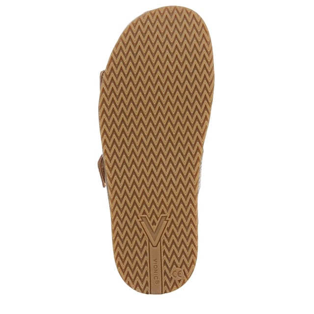 Vionic Vionic Women's Riviera Slide Sandals in Bronze - 3