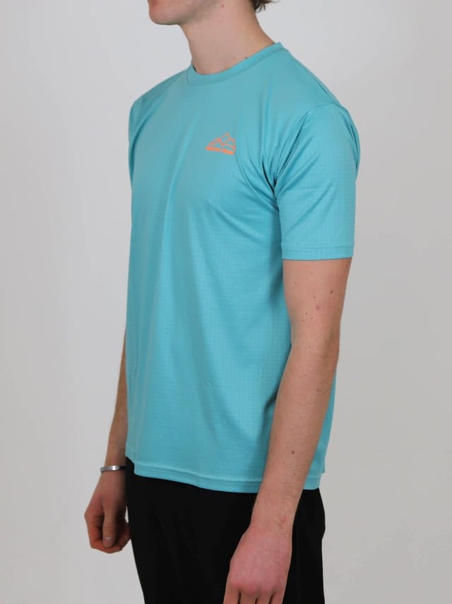 North Peak North Peak Men's Nera T-Shirt Blue in Green - 3