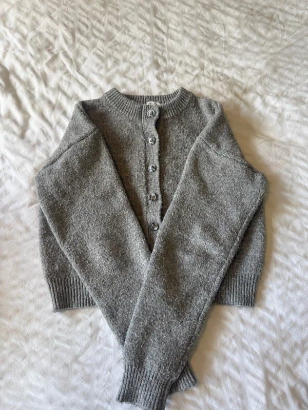 Topshop Grey cardigan