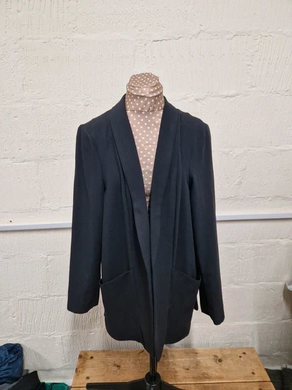 New Look New Look Size 16 Women's Black Blazer Jacket - V149