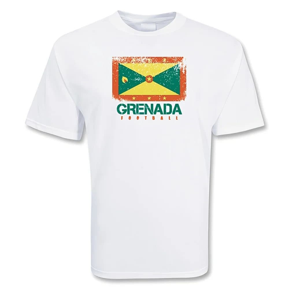 Grenada Grenada Men's Football T‑shirt in White