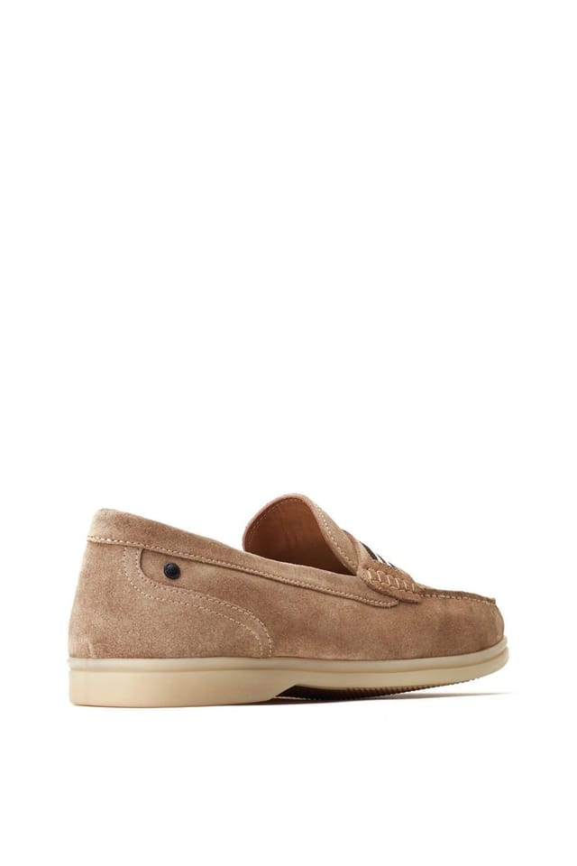 Base London Base London Men's Drum Loafer in Light Tan - 2