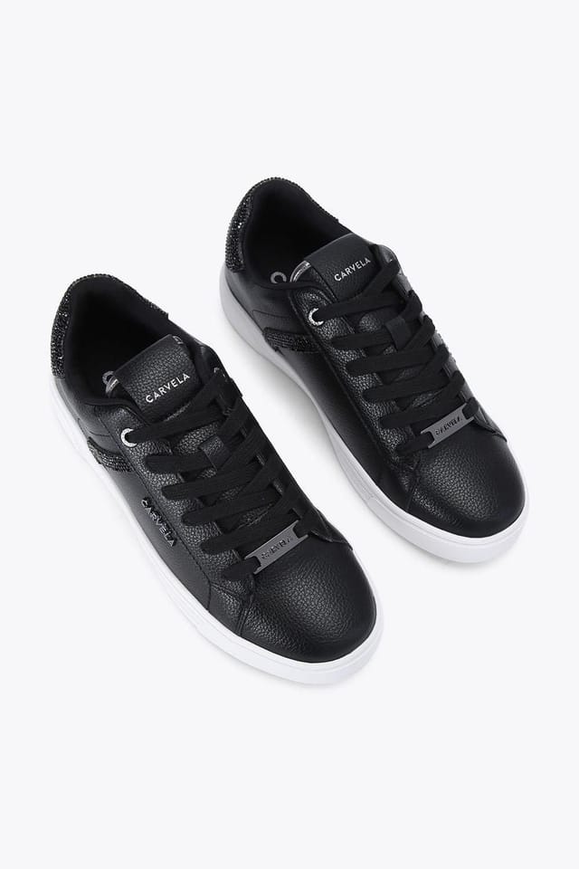 Carvela Carvela Women's 'Daze Jewel' Trainers in Black - 2