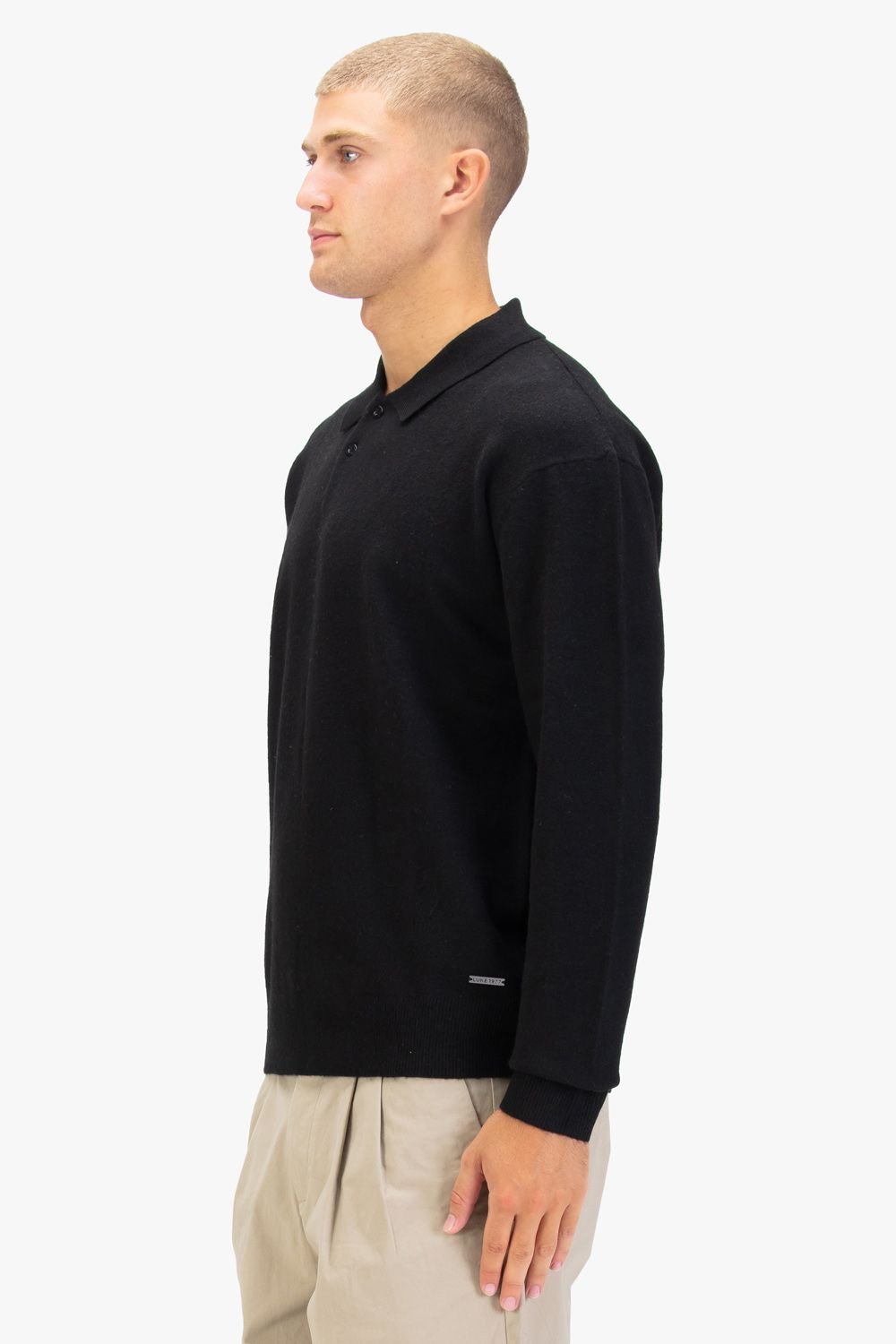 Luke 1977 Luke 1977 Men's Kingsbridge Polo in Black - 3