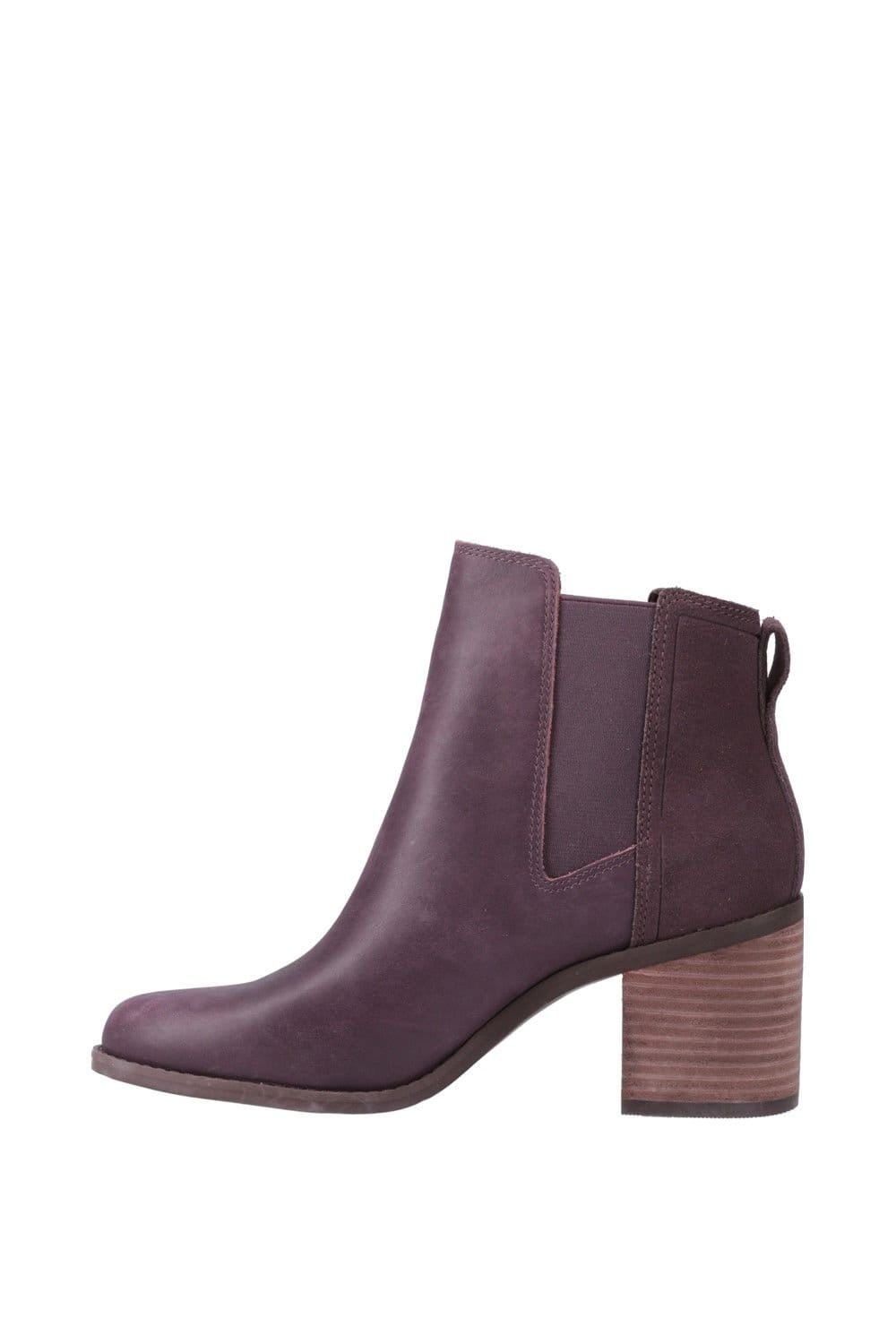 TOMS TOMS Women's Evelyn Chelsea Boot in Plum - 4