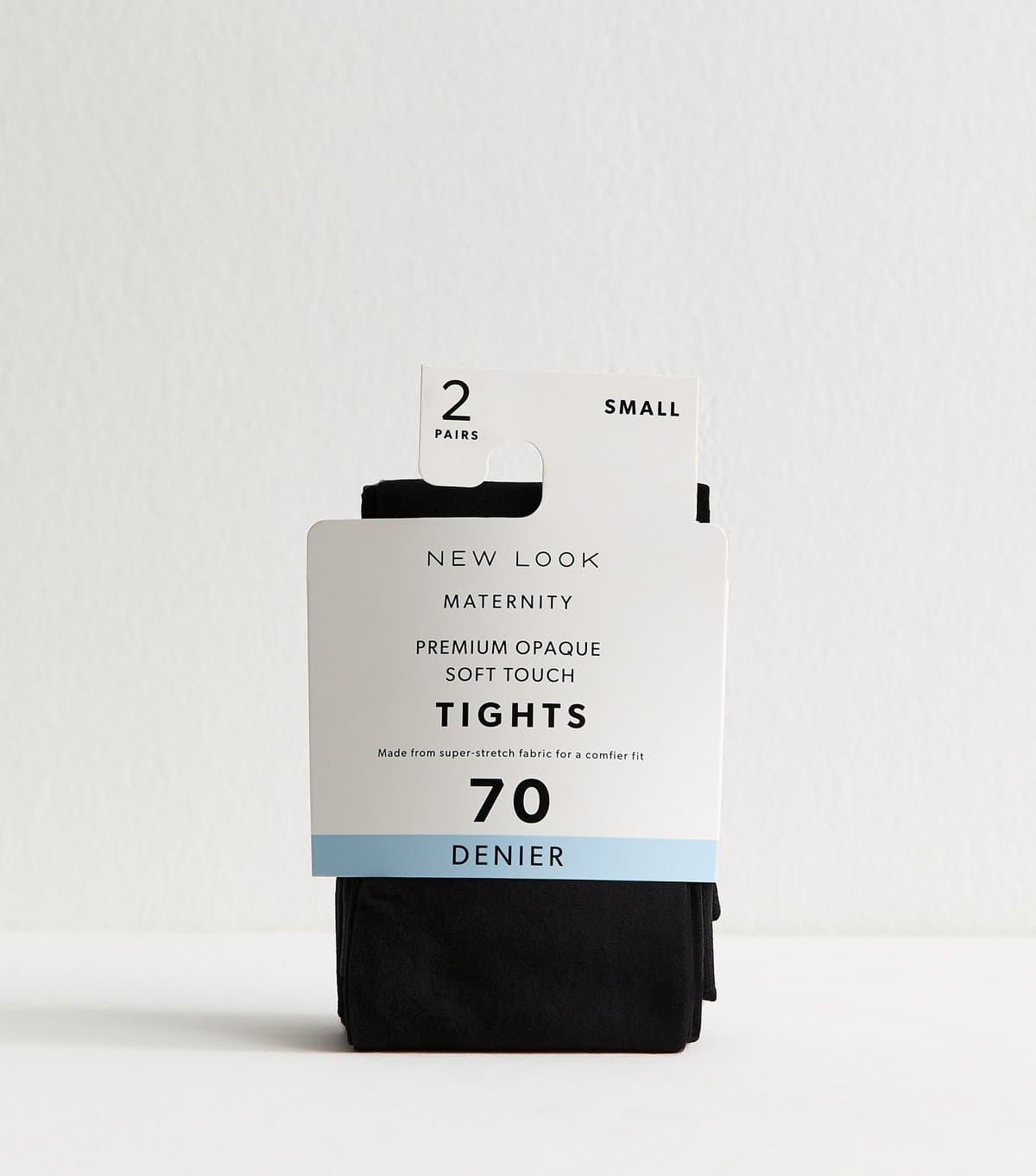 New Look Premium Pack of 2 Maternity Black 70 Denier Tights New Look