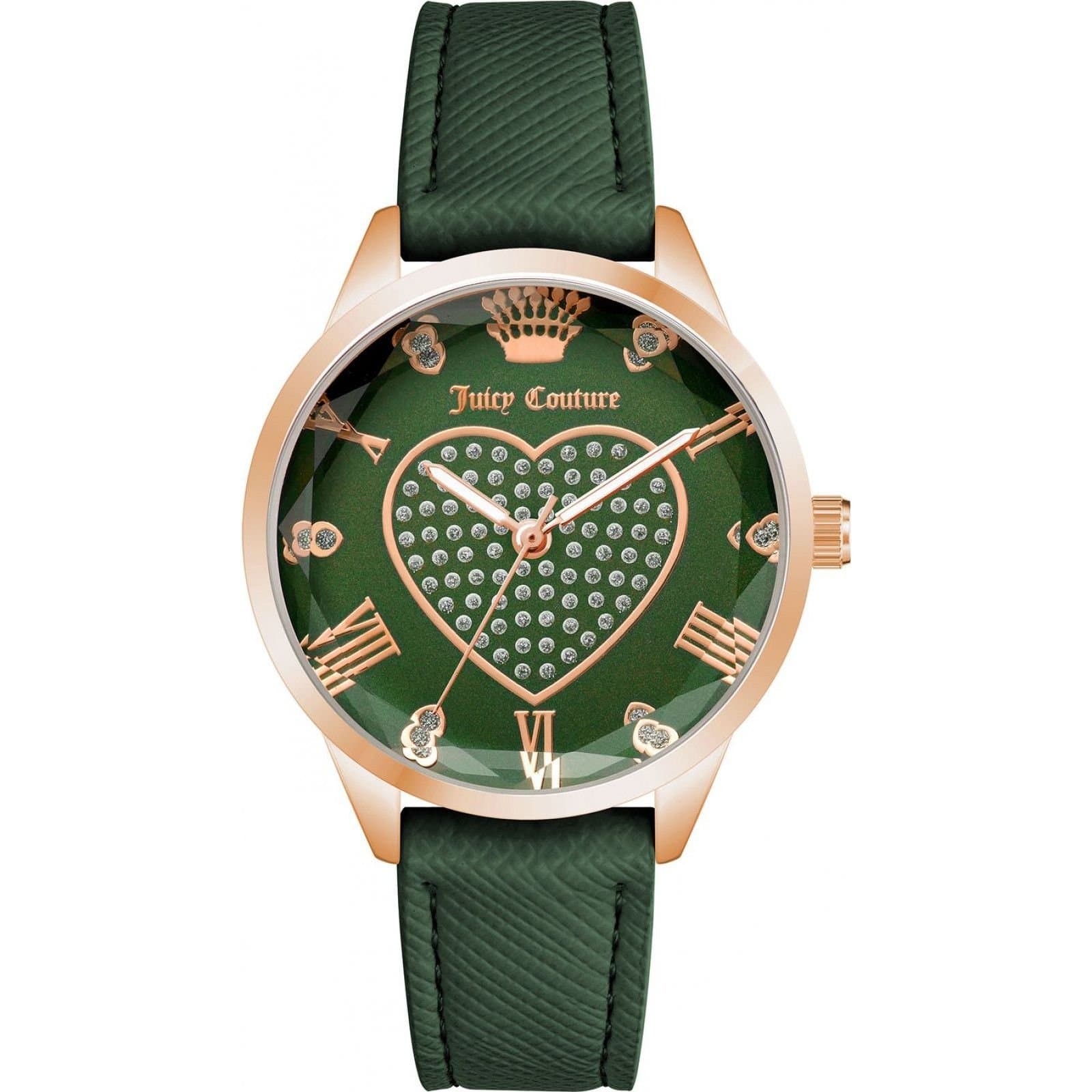 Juicy Couture Juicy Couture Women's JC1300RGGN 35mm Quartz Watch in Green