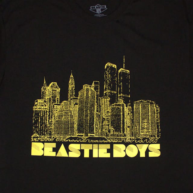 Beastie Boys Beastie Boys Men's Nyc Skyline T-Shirt in Black - 2