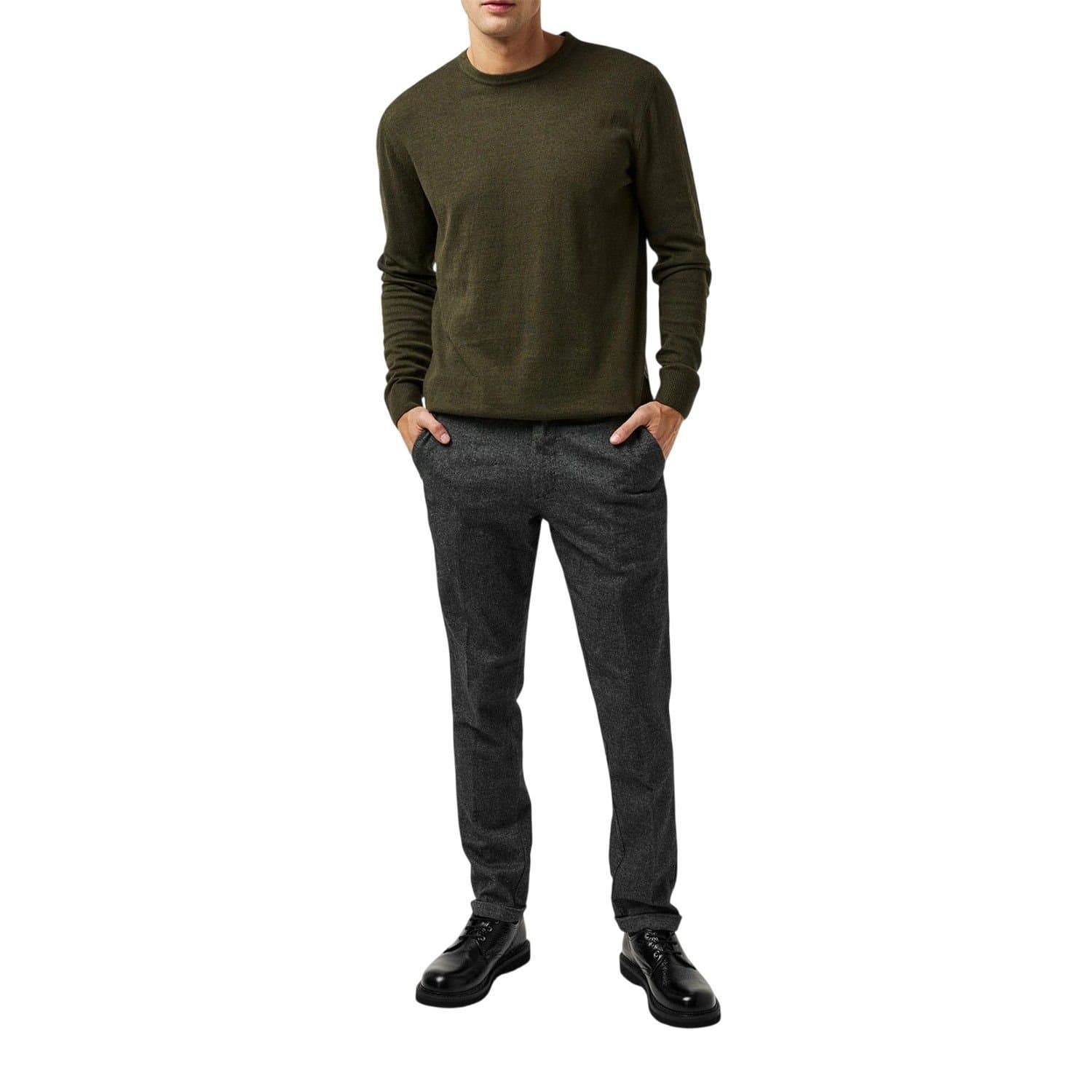 jack & jones Jack & Jones Men's Henry Chinos in Dark Grey