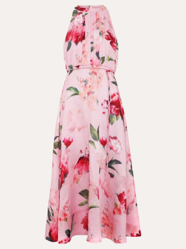 Phase Eight Phase Eight Women's Bethany Midi Dress in Light Pink - 2