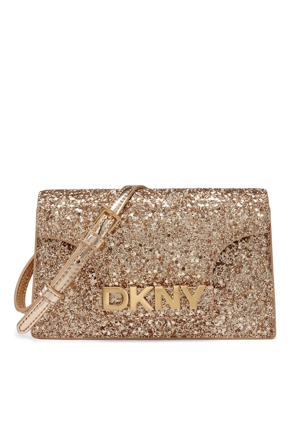 DKNY DKNY Women's Avril Wallet On A String Glitter Gold - 2