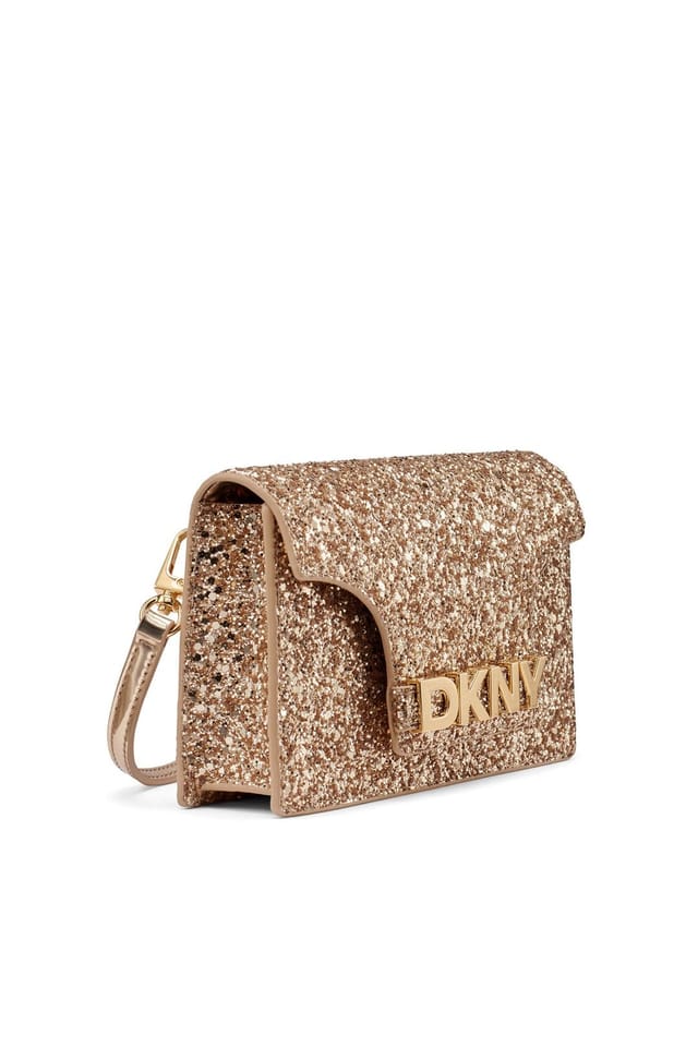 DKNY DKNY Women's Avril Wallet On A String Glitter Gold - 2