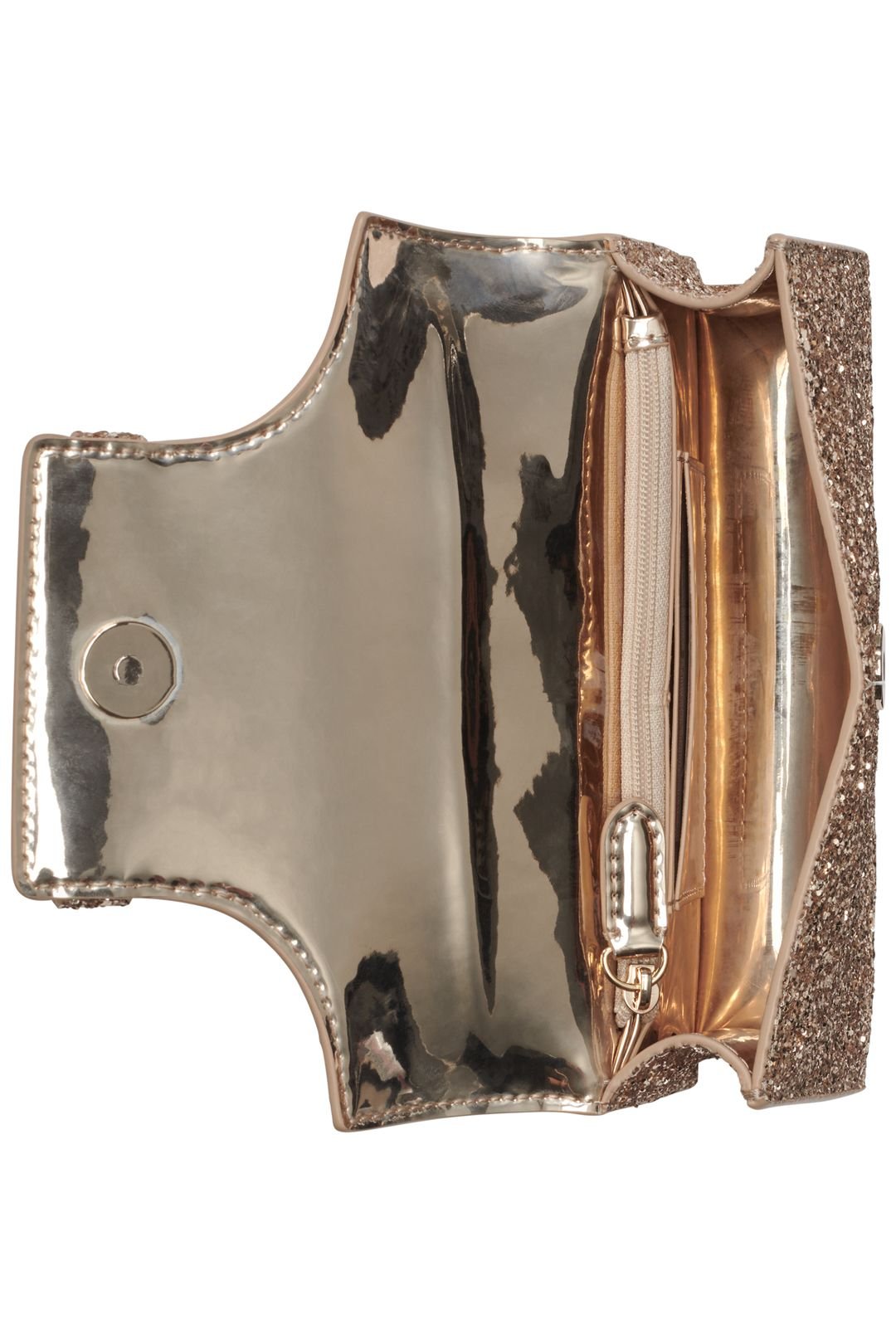 DKNY DKNY Women's Avril Wallet On A String Glitter Gold - 4