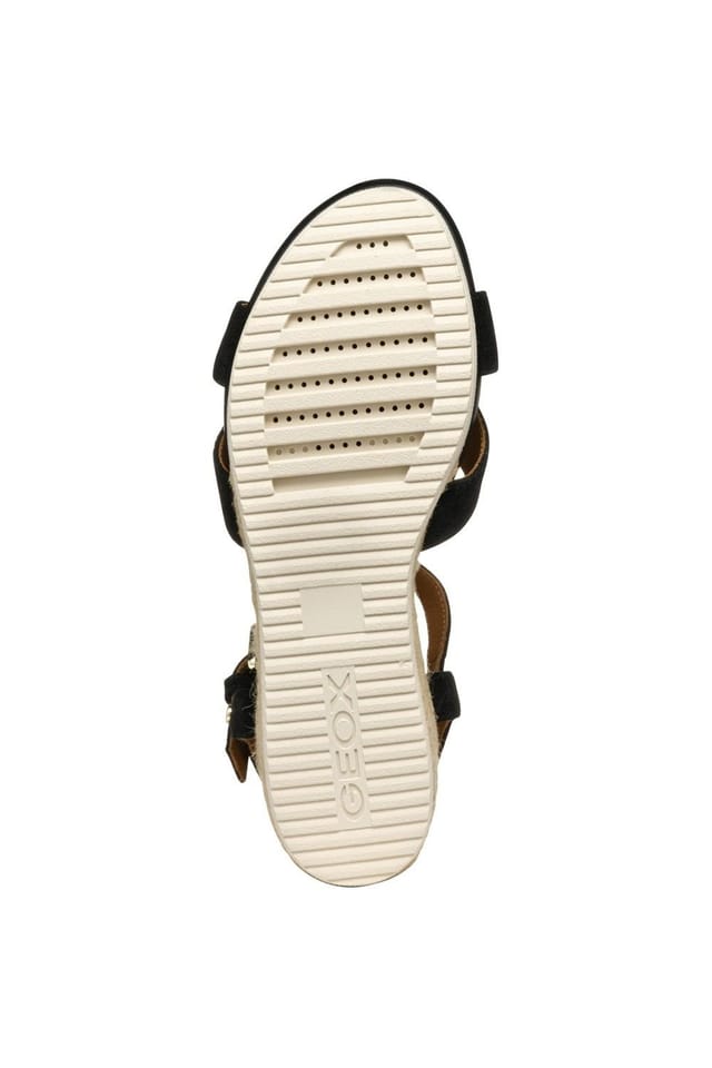 Geox Geox Women's D Ischia Corda Sandals in Black - 3