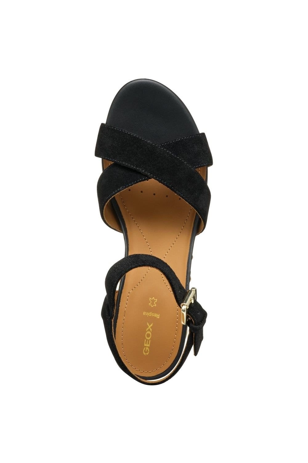 Geox Geox Women's D Ischia Corda Sandals in Black - 4